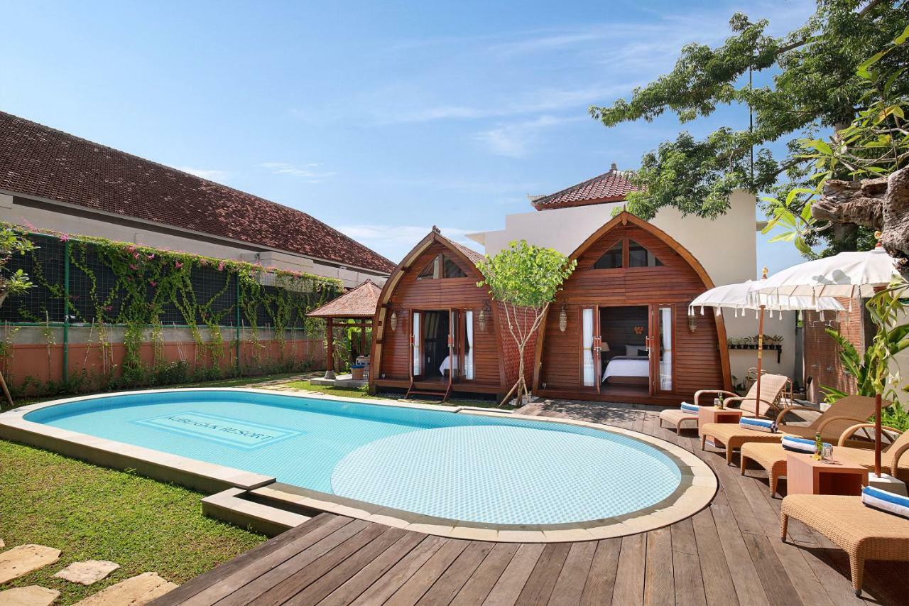 Kubu Gwk Villa Jimbaran Zimmer foto
